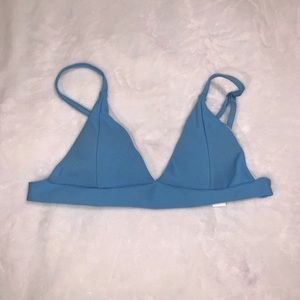 Never worn blue bikini top SHEIN